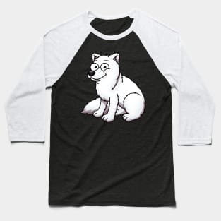 Cute Arctic Fox Baseball T-Shirt